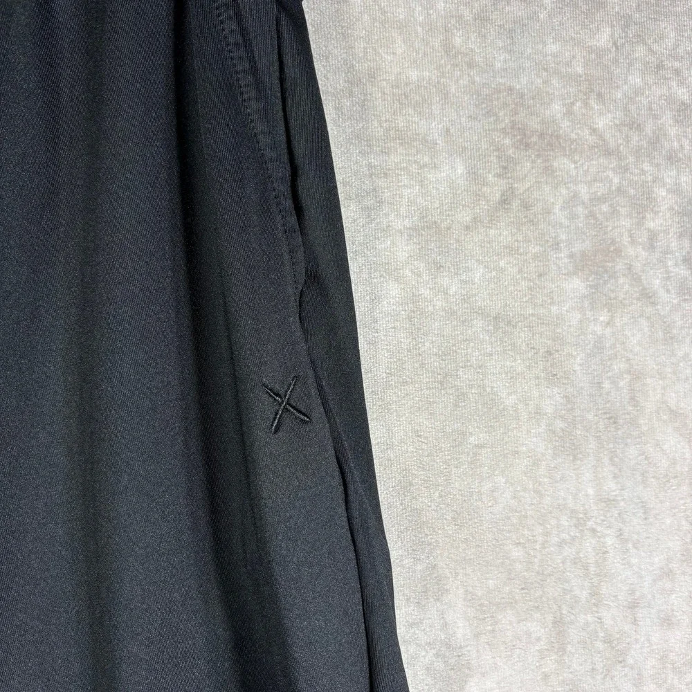 Cuts Sweatpants Mens Large Black Joggers Athleisure Casual Outdoor Drawstring